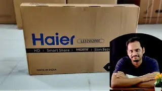HAIER 32 SMART SHARE LED LE32W2000 BEST BUDGET TV FOR ONLINE CLASSES