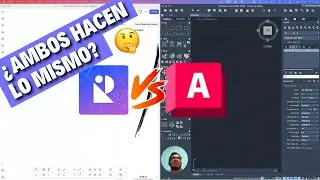 Rayon vs AutoCAD | Ejemplo simple de plano en planta 👷🏽‍♂️