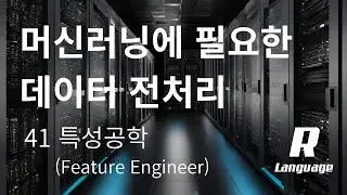 [데이터분석 R 기초] 41. 특성 공학 Feature Engineering