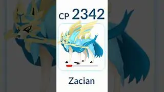 20 HP Zacian Destroy Grunt Badly in #pokemongo