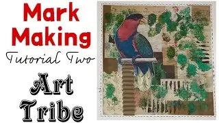 Mark Making. Tutorial 2. Using Different Colours & a Focal Feature.