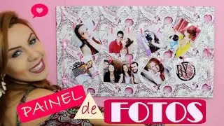 DIY PAINEL DE FOTOS