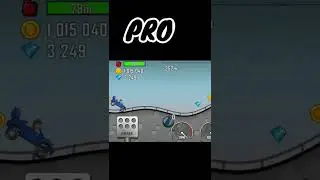 Noob VS pro || Hilly climb racing || MR. Dlux