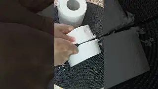 РАЗРЕЖЬ ТУАЛЕТНУЮ БУМАГУ ПОПОЛАМ 