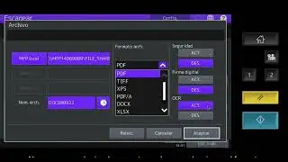 Toshiba e-BRIDGE Next 20 | OCR Reconocimiento óptico de caracteres