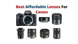 Best Affordable Lenses For Canon