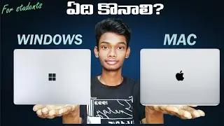 Windows vs Mac || For students || In Telugu