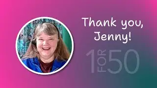 Thank you, Jenny!