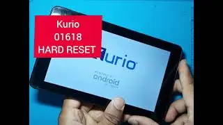 How to reset kurio tablet  