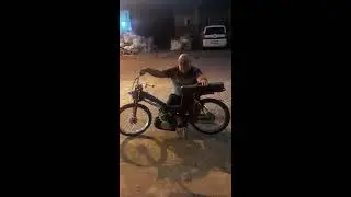 Güner Usta Yapımı Açık Sistem Çift Silindirli Mobylette.