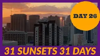 When your condo floods 🛁 and you are not a plumber 🔧 on Day 26 of 31 Sunsets