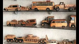 WOODEN CARS/ ОГЛЯД ДЕРЕВ'ЯНИХ АВТОМОБІЛІВ 2021