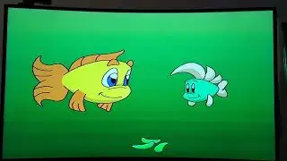 Freddi Fish 5 The Case of The Creature Coral Cove: Luther Eating Planktos
