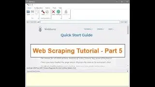 Web Scraping Tutorial using WebHarvy -  Using Regular Expressions for accurate data selection