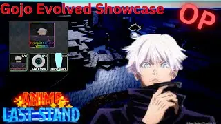 Anime Last Stand Gojo Evolved Showcase | Roblox