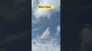 What a cloud moment ☁️
