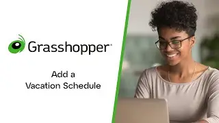 Add a Vacation Schedule in Grasshopper