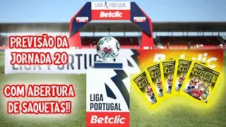 PREVISÃO JORNADA 20 | FUTEBOL 2023/24 CROMOS PANINI #panini #figurinhas #ligaportugal