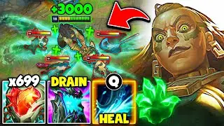 This Illaoi build gives you INFINITE Healing... (DOUBLE HEARTSTEEL)