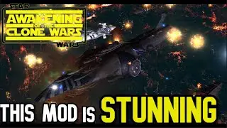 Engaging THE MALEVOLENCE! (AOTCW) (An AMAZING new Clone Wars mod)