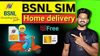 BSNL sim online order kaise kare? bsnl sim ki home delivery 🚚 2024 #bsnlsim #failtech
