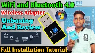New Wifi And Bluetooth Adapter Unboxing And Details Review