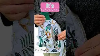A Bag Pattern You will LOVE! Stylish and functional - you can wear this convertible bag 3 ways.