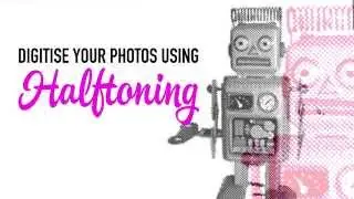 Halftone and Bitmapping effects Photoshop Tutorial