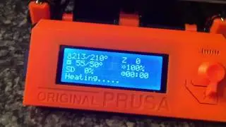 TinkerCad Basics Lesson #7 Printing your key Chain on Prusa Mk2