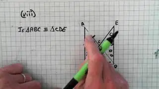 Congruent triangles 1
