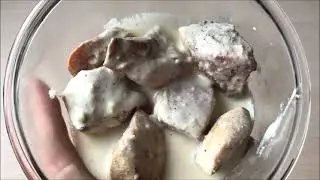 Курица в Сметанно Чесночном Соусе - Неклассический Чкмерули