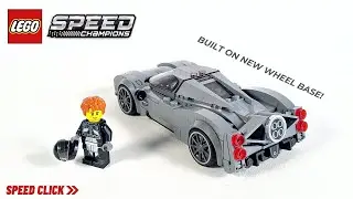 LEGO #76915 Pagani Utopia with signature 4-pipe exhaust / Speed Click Review