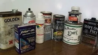 How to Varnish Eggs - Pysanky Polyurethane Golden MSA Minwax Soluvar Epoxy Krylon KBS Diamond