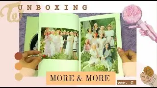 TWICE MORE&MORE ALBUM Unboxing + GIVEAWAY | Learn with Rain ✨