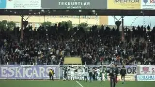 Gebzespor,Çorluspor Maçı Sonrası Maraton Tribünü.