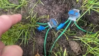Begrenzungskabel um Spielhaus mit Schleifen und Überfahrten setzen - Gardena Mähroboter smart sileno