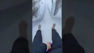Помог скатиться )))