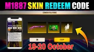 Free Fire Redeem Code Today | 19 October Redeem Code Free Fire | FF Redeem Code Today 19 October