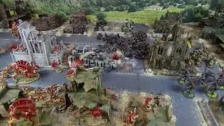 Warhammer 40K Battle Report Orks vs Tyranids Cities of Death