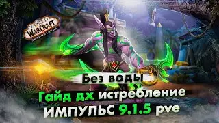 Без Воды. Гайд ДХ истребление ИМПУЛЬС 9.1.5 PvE // World of Warcraft Shadowlands