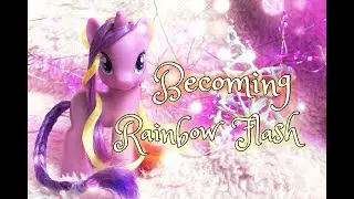 Rainbow Flash MANE STYLE Tutorial \\ Прическа Рейнбоу Флеш