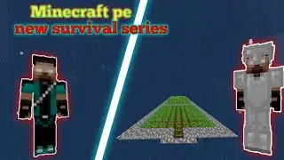 I make a simple weat farm tutorial in Minecraft| pocket edition Hindi