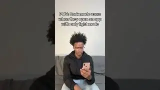 Dark mode users when they open an app with only light mode🤨