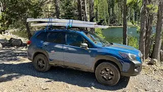 Badger Lake Off-Road Paddle Boarding Adventure in Forester Wilderness