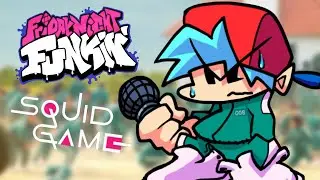 FNF | Playable Squid Outfit BF | link in desc.