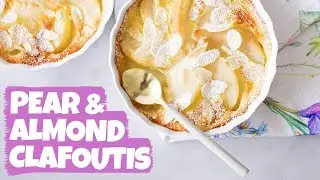 Pear and Almond Clafoutis | Cravings Journal