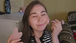 Асмр - Массаж Лица и близкий , нежный шепот 💤🌿 | Asmr Whispering