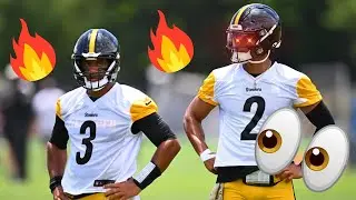 Pittsburgh Steelers Training Camp Day 6 FULL HIGHLIGHTS ft. Justin Fields and Russell Wilson