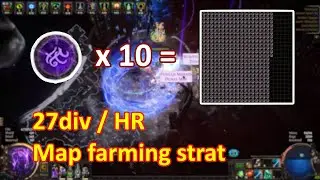 T16 8-Mods Map farming strat in T17 - 27D/HR (Map + Fragment only = 19D/HR)