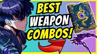 BEST WEAPON COMBOS! [Solo Leveling: Arise] BEST BUILD OPTIONS FOR JINWOO!